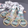 Медаль акриловая для награждения нестандартной формы. NZ604